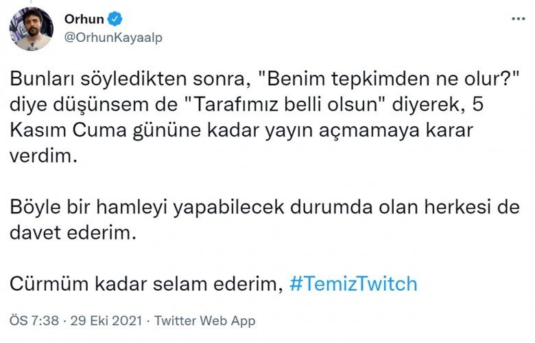 Twitch Türkiye'ye karşı boykot başladı: