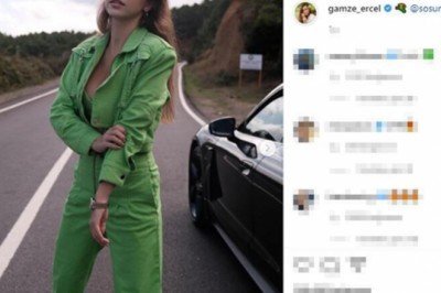 Gamze Erçel kendini böyle ödüllendirdi