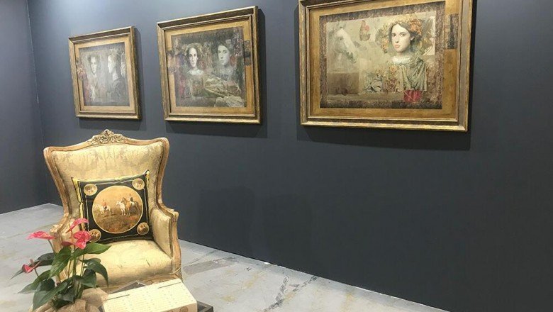 Mersad Berber’in eserleri Çağdaş Sanat Fuarı'nda