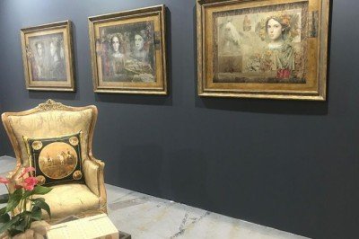 Mersad Berber’in eserleri Çağdaş Sanat Fuarı'nda