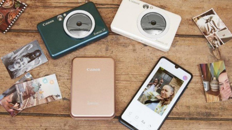 Canon'dan Yeni 2'si 1 Arada Şipşak Fotoğraf Makinesi ve Yazıcı: Zoemini S2