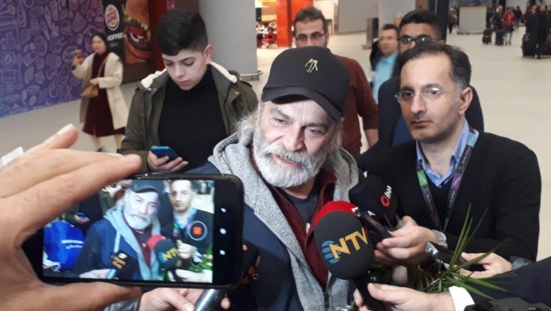 Emmy Ödüllü Haluk Bilginer İstanbul'a Döndü