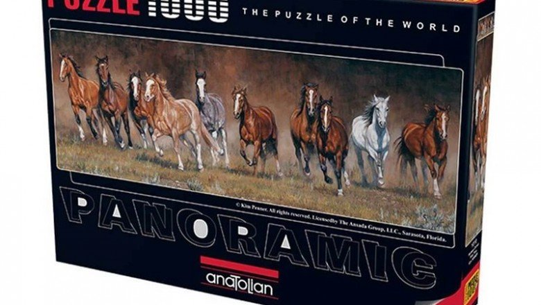 1010 Anatolian Serbest Zaman 1000 parça Panaromic Puzzle
