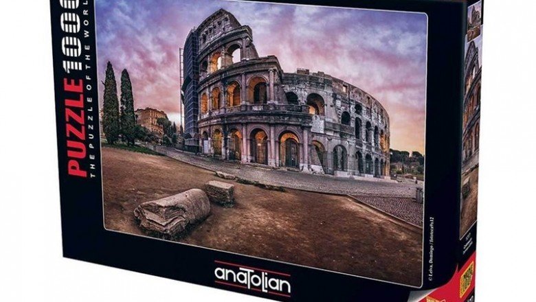 1017 Anatolian Kolezyum - Colosseum 1000 parça Puzzle