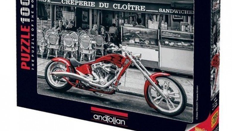 1019 Anatolian Kırmızı Chopper 1000 parça Puzzle