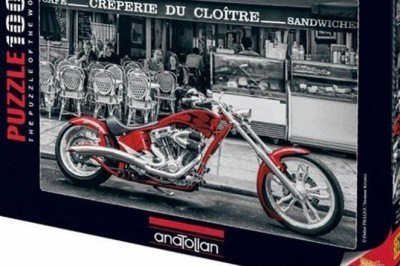 1019 Anatolian Kırmızı Chopper 1000 parça Puzzle