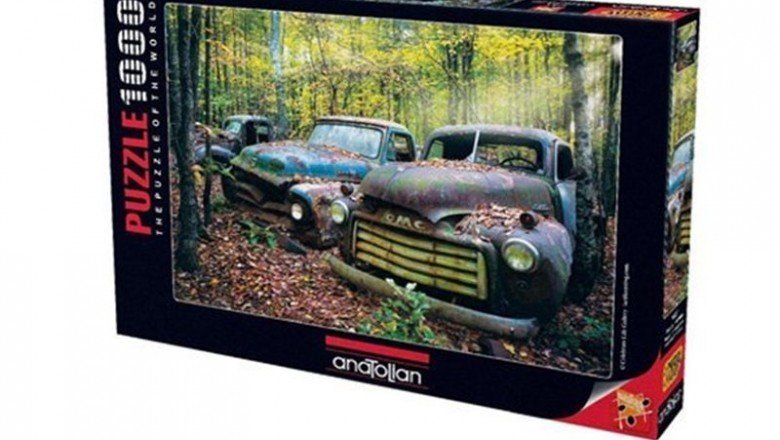 1021 Anatolian Geçmişin Kalıntıları 1000 parça Puzzle