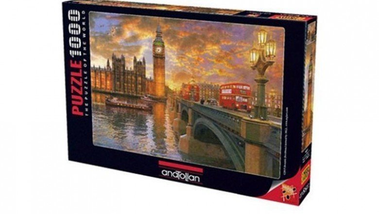 1023 Anatolian Londra'da Günbatımı 1000 parça Puzzle
