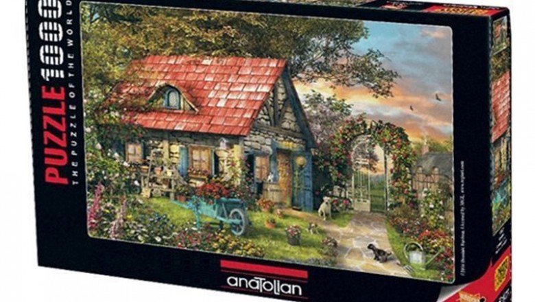 1032 Anatolian Kulübe 1000 parça Puzzle