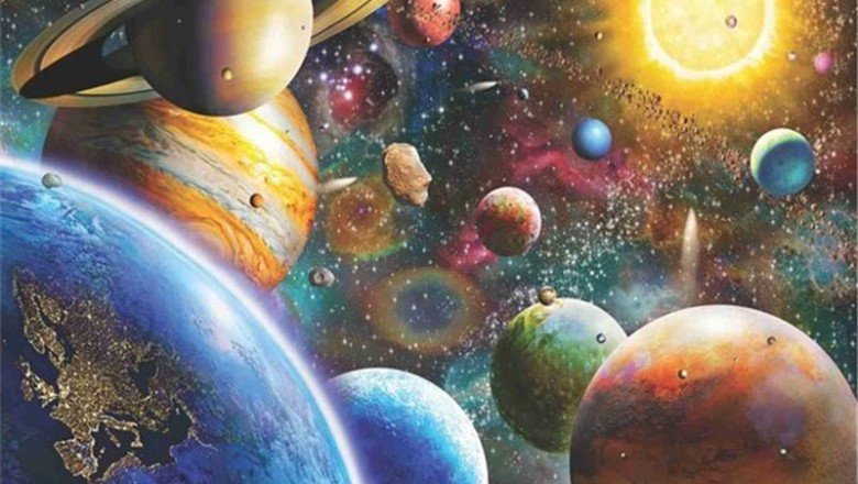 1033 Anatolian Gezegenler 1000 parça Puzzle