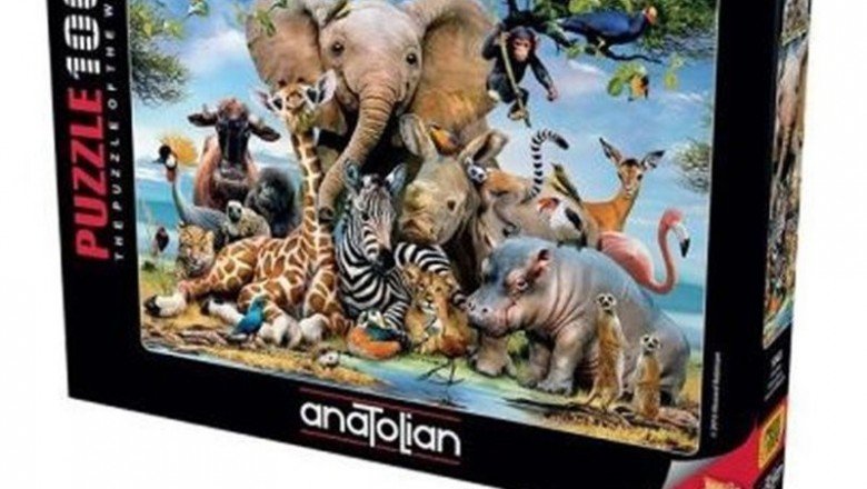 1043 Anatolian Gülümse - Africa Smile 1000 Parça Puzzle