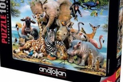 1043 Anatolian Gülümse - Africa Smile 1000 Parça Puzzle