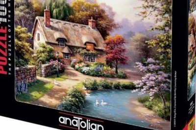 1047 Anatolian Patikadaki Konak 1000 Parça Puzzle