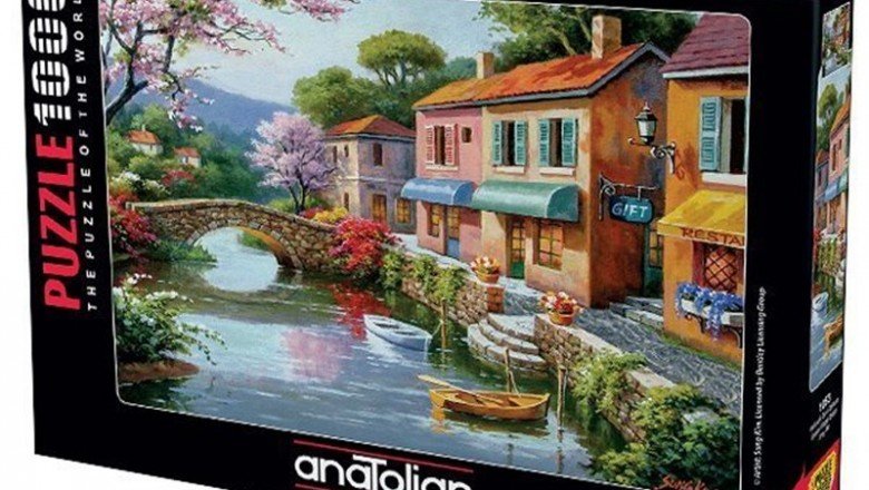 1053 Anatolian Hediyelik Eşya Dükkanı/Quaint Village Shops 1000 Parça Puzzle