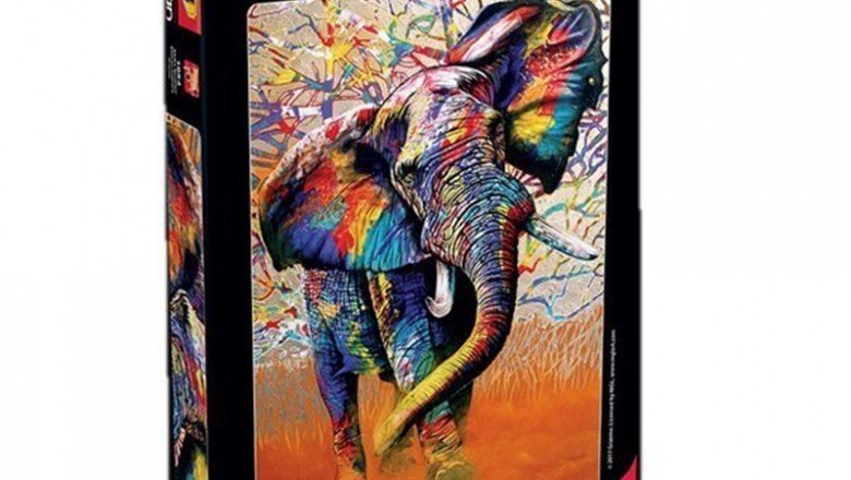 1054 Anatolian Afrika Renkleri 1000 parça Puzzle