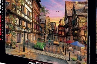 1055 Anatolian Colmar Sokağı - Colmar Street 1000 Parça Puzzle