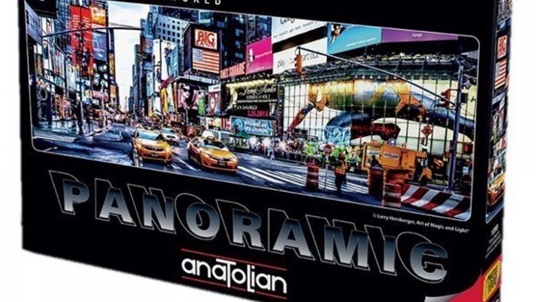 1059 Anatolian Times Square 1000 Parça Panoramic Puzzle