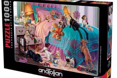 1064 Anatolian Haylaz Köpekler 1000 Parça Puzzle