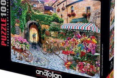 1066 Anatolian Çiçek Pazarı 1000 Parça Puzzle
