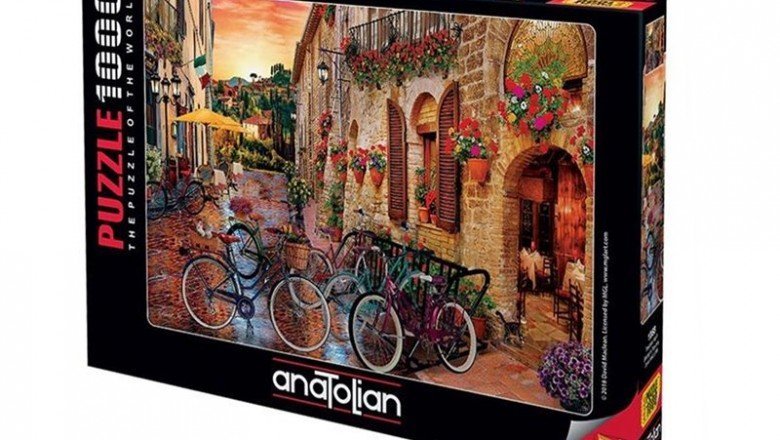 1068 Anatolian Toscana Keyfi 1000 parça Puzzle