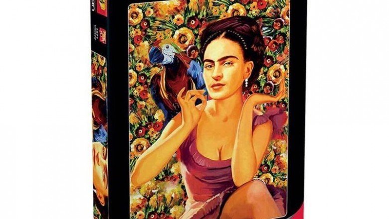 1071 Anatolian Frida Kahlo 1000 Parça Puzzle