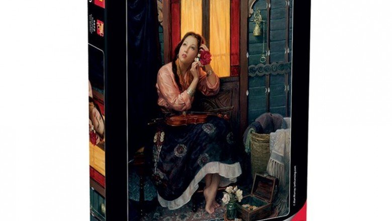 1072 Anatolian Kızıl Kadın 1000 Parça Puzzle