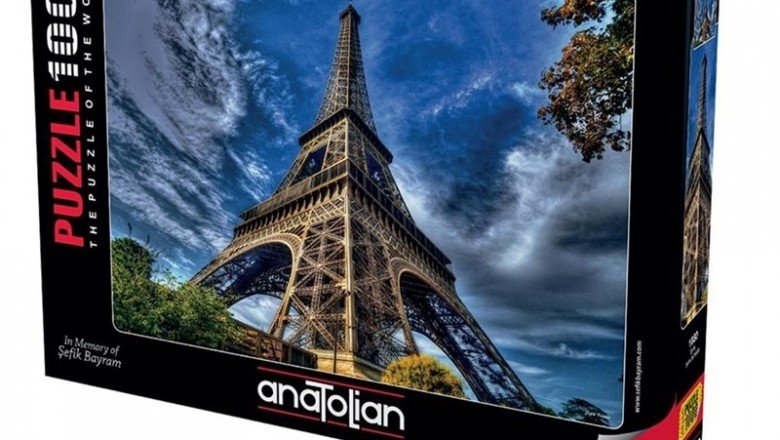 1080 Anatolian Eyfel 1000 parça Puzzle