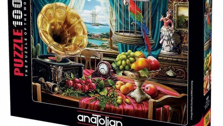1085 Anatolian Gramofon 1000 Parça Puzzle
