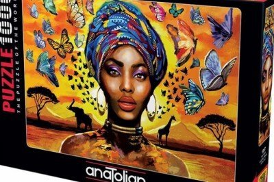 1087 Anatolian Hoş Kadın - Delightful Woman 1000 Parça Puzzle