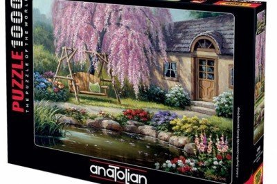 1089 Anatolian Kiraz Ağacı - Cherry Blossom Cottage 1000 Parça Puzzle