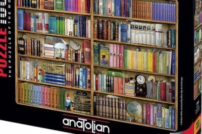 1093 Anatolian Kitaplık 1000 Parça Puzzle
