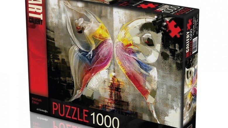 11257 KS Kelebek Etkisi 1000 parça Puzzle / +12 yaş