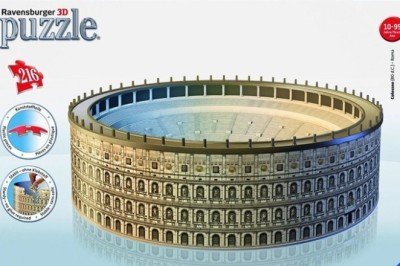 125784 Ravensburger, Kolezyum 3D Puzzle 216 parça /İndirimli Fiyat