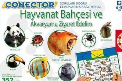 15397 Educa, Connector Hayvanat Bahçesi ve Akvaryumu Ziyaret / 6-8 yaş / İndirimli Fİyat