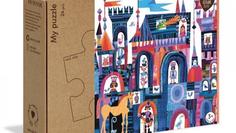 16218TR Clementoni My Puzzle - Şato / 24 parça Puzzle / +3 yaş