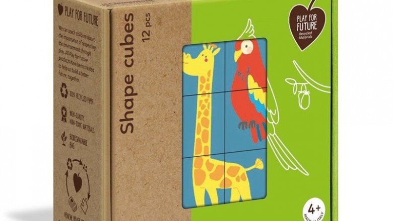16228TR Shape Cubes - Hayvanlar +4 yaş