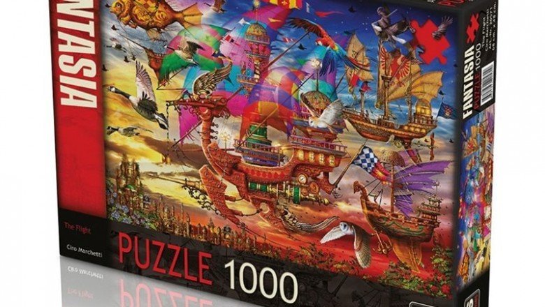 20571 KS The Flight 1000 parça Puzzle