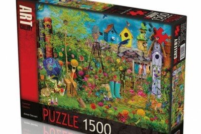 22009 KS Summer Garden - Aimee Stewart 1500 parça Art Gallery Puzzle