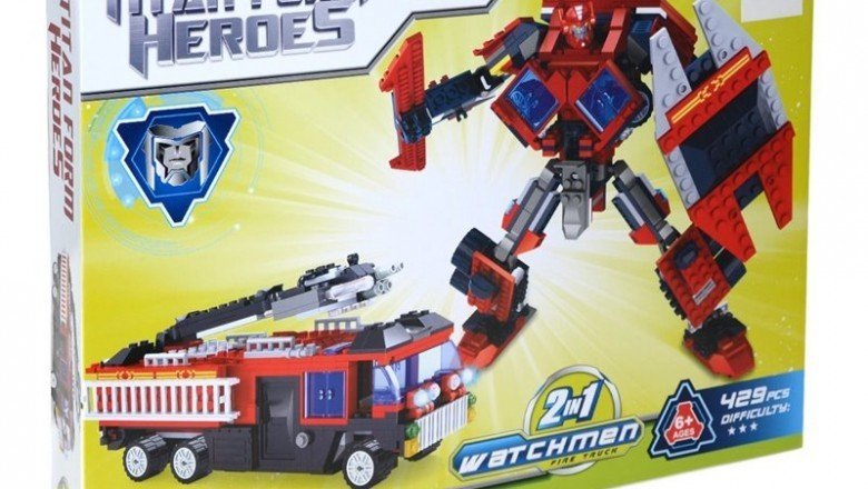 25711 Asya Bricks Titan Form Heroes / 429 Parça Blok / +6 yaş