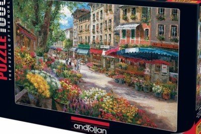 3106 Anatolian Paris Çiçek Pazarı 1000 Parça Puzzle