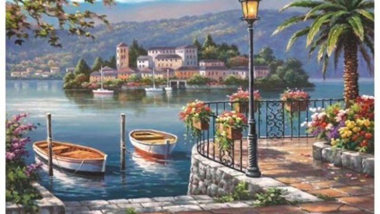 3129 Anatolian Porto Gölü 1000 Parça Puzzle