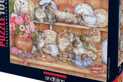 3158 Anatolian Yavru Kediler 1000 Parça Puzzle
