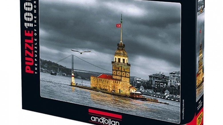3167 Anatolian Kız Kulesi Nostalji 1000 Parça Puzzle