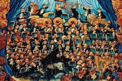 3177 Anatolian Orkestra - Fortissimo 1000 Parça Puzzle