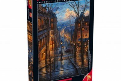 3192 Anatolian Montmartre'de Bahar 1000 Parça Puzzle