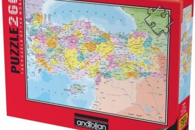 3269 Anatolian Türkiye Siyasi Haritası / 260 Parça Puzzle