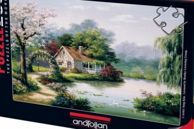 3304 Anatolian Küçük Bahçe Köşkü / 260 Parça Puzzle