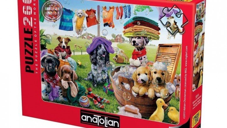 3313 Anatolian Eğlenceli Köpekler / 260 Parça Puzzle