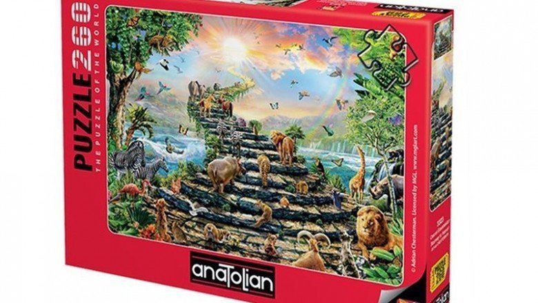 3323 Anatolian Cennet Basamakları / 260 Parça Puzzle