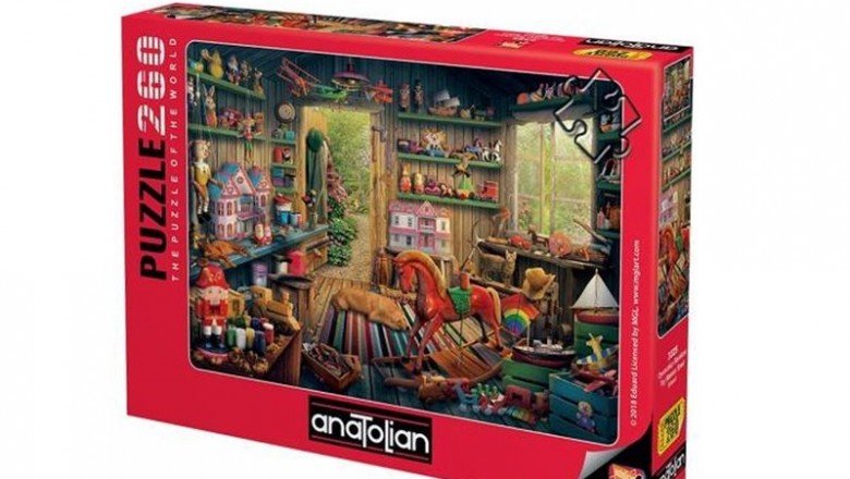 3325 Anatolian Oyuncakçı Barakası / 260 Parça Puzzle